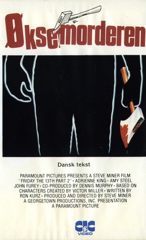 Friday the 13th Part 2 - Danish VHS movie cover (thumbnail)
