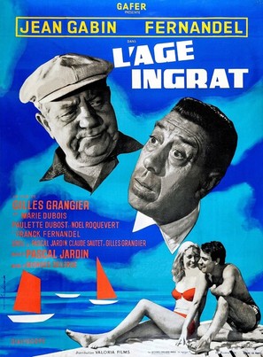 &Acirc;ge ingrat, L&#039; - French Movie Poster (thumbnail)