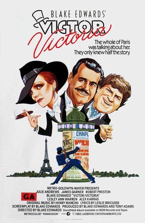 Victor/Victoria - British Movie Poster (thumbnail)