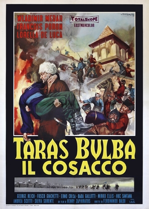 Taras Bulba, il cosacco - Italian Movie Poster (thumbnail)