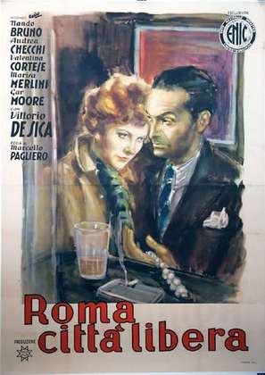 Roma citt&agrave; libera - Italian Movie Poster (thumbnail)