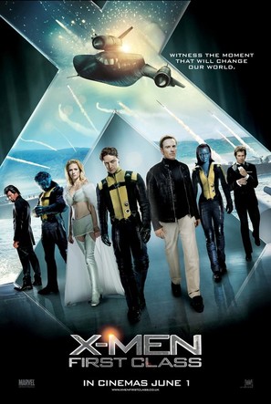 X-Men: First Class - British Movie Poster (thumbnail)