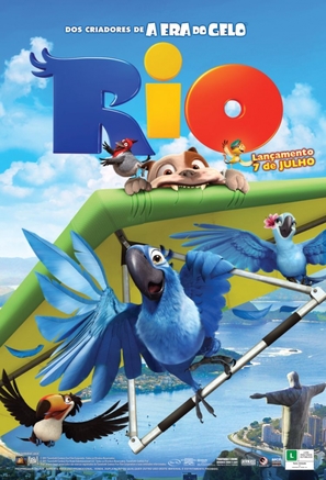 Rio - Brazilian Movie Poster (thumbnail)