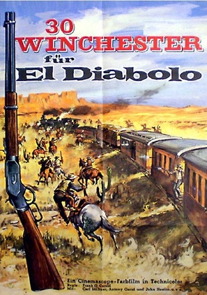 30 Winchester per El Diablo - German Movie Poster (thumbnail)