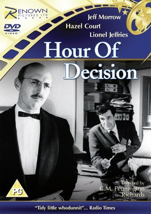 Hour of Decision - British DVD movie cover (thumbnail)