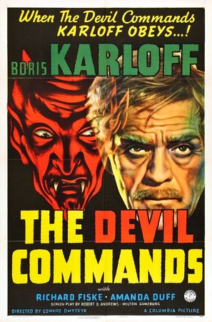 The Devil Commands - Movie Poster (thumbnail)