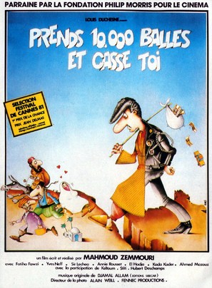 Prends 10000 balles et casse-toi - French Movie Poster (thumbnail)
