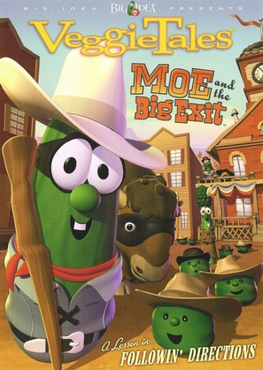 VeggieTales: Moe and the Big Exit - DVD movie cover (thumbnail)