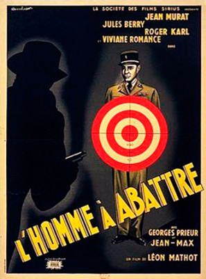 L&#039;homme &Atilde;&nbsp; abattre - French Movie Poster (thumbnail)