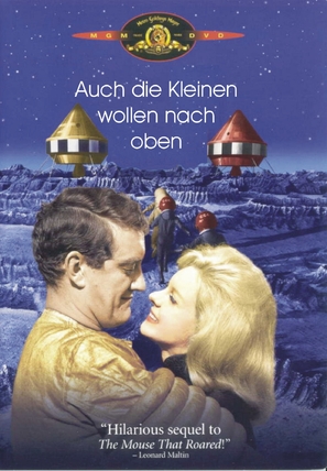 The Mouse on the Moon - German DVD movie cover (thumbnail)