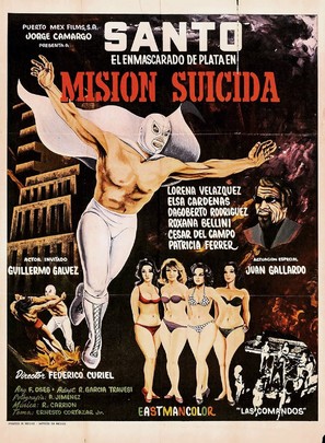 Misi&oacute;n suicida - Mexican Movie Poster (thumbnail)