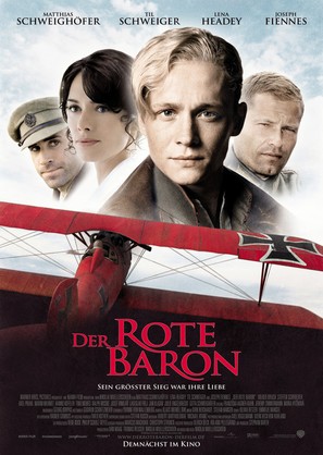 Der rote Baron - German Movie Poster (thumbnail)