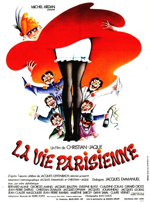 La vie parisienne - French Movie Poster (thumbnail)