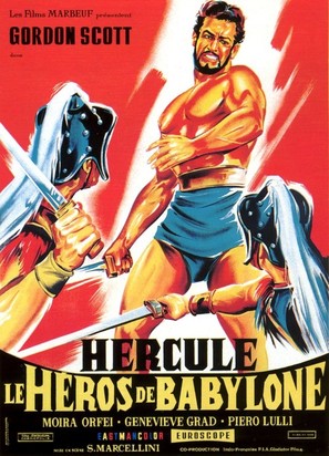 Eroe di Babilonia, L&#039; - French Movie Poster (thumbnail)