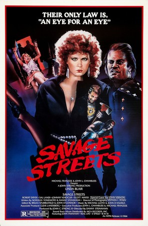 Savage Streets - Movie Poster (thumbnail)