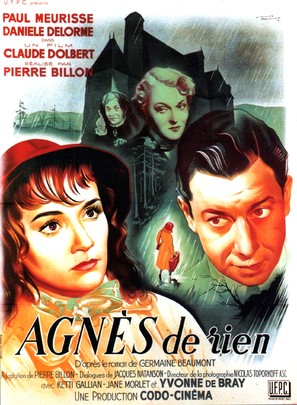 Agn&egrave;s de rien - French Movie Poster (thumbnail)