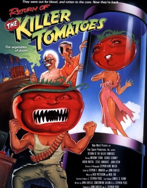 Return of the Killer Tomatoes! - British Movie Poster (thumbnail)