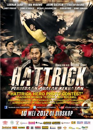 Hattrick - Indonesian Movie Poster (thumbnail)