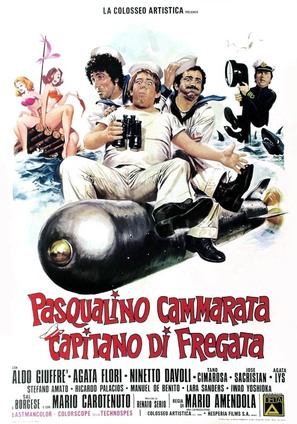 Pasqualino Cammarata... capitano di fregata - Italian Movie Poster (thumbnail)