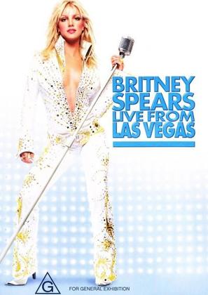 Britney Spears Live from Las Vegas - Australian DVD movie cover (thumbnail)