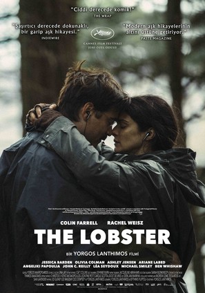 The Lobster - Turkish Movie Poster (thumbnail)