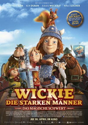 Vic the Viking and the Magic Sword - German Movie Poster (thumbnail)