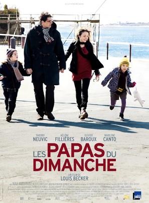 Les papas du dimanche - French Movie Poster (thumbnail)