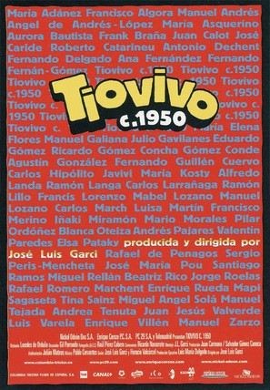 Tiovivo c. 1950 - Spanish Movie Poster (thumbnail)