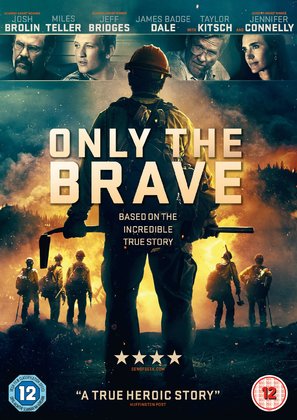 Only the Brave - British DVD movie cover (thumbnail)