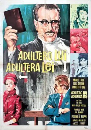Adultero lui, adultera lei Poster