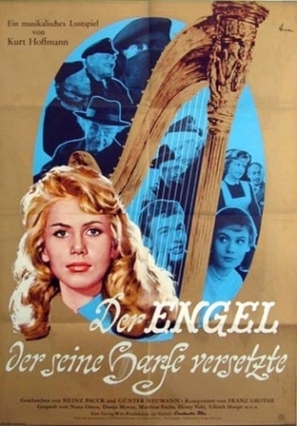 Der Engel, der seine Harfe versetzte - German Movie Poster (thumbnail)