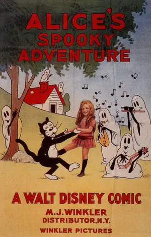 Alice's Spooky Adventure Poster