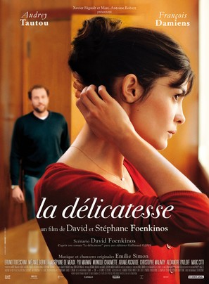 La d&eacute;licatesse - French Movie Poster (thumbnail)