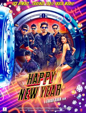 Happy New Year - Indian Movie Poster (thumbnail)