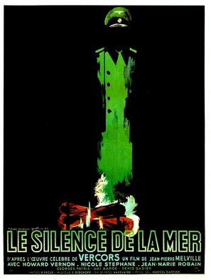 Le silence de la mer - French Movie Poster (thumbnail)