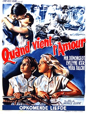 Quand vient l&#039;amour - Belgian Movie Poster (thumbnail)