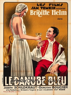 The Blue Danube - French Movie Poster (thumbnail)