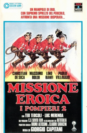 Missione eroica. I pompieri 2 - Italian Movie Poster (thumbnail)