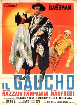 Il gaucho - Italian Movie Poster (thumbnail)