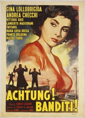 Achtung! Banditi! - Italian Movie Poster (thumbnail)