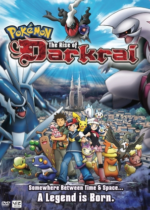 Pok&eacute;mon: The Rise of Darkrai - DVD movie cover (thumbnail)