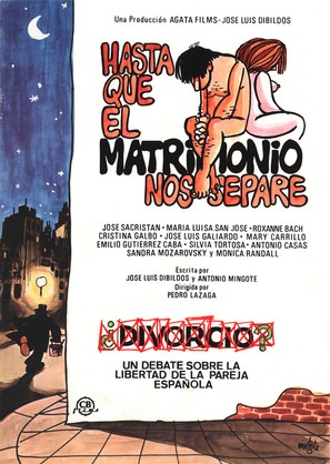 Hasta que el matrimonio nos separe - Spanish Movie Poster (thumbnail)