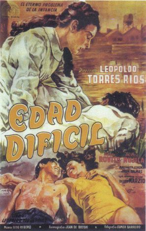 Edad dif&iacute;cil - Argentinian Movie Poster (thumbnail)