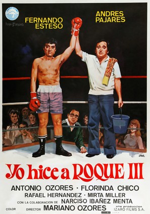 Yo hice a Roque III - Spanish Movie Poster (thumbnail)