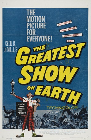 The Greatest Show on Earth - Re-release movie poster (thumbnail)