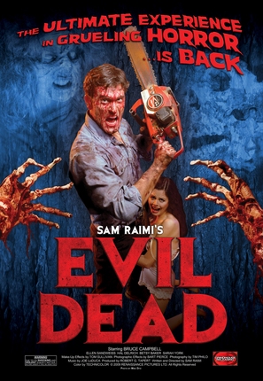 The Evil Dead - Re-release movie poster (thumbnail)