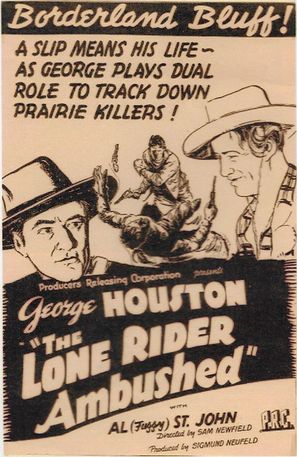 The Lone Rider Ambushed - Movie Poster (thumbnail)