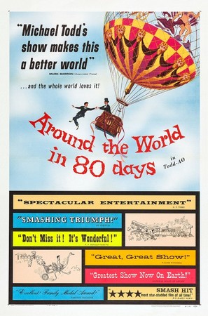 Around the World in Eighty Days - Movie Poster (thumbnail)