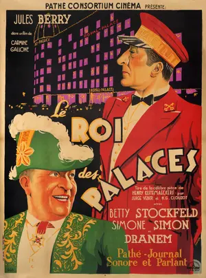 Le Roi des palaces Poster