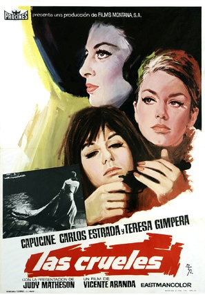 Las crueles - Spanish Movie Poster (thumbnail)